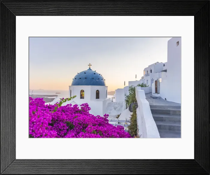 Framed Print : Greek Orthodox Church, Imerovigli, Santorini, Cyclades Islands, Greece Framed Print : Greek Orthodox Church, Imerovigli, Santorini, Cyclades Islands, Greece