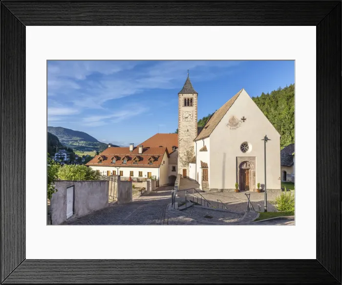 Framed Print : Church of Lengmoos am Ritten, Renon, South Tyrol, Italy Framed Print : Church of Lengmoos am Ritten, Renon, South Tyrol, Italy