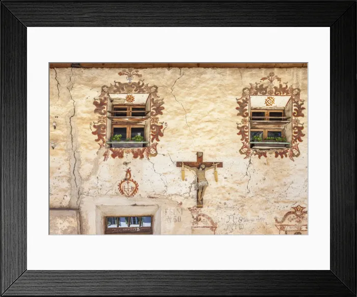 Framed Print : Old farm in St. Magdalena in the Villnoess Valley, South Tyrol, Italy Framed Print : Old farm in St. Magdalena in the Villnoess Valley, South Tyrol, Italy