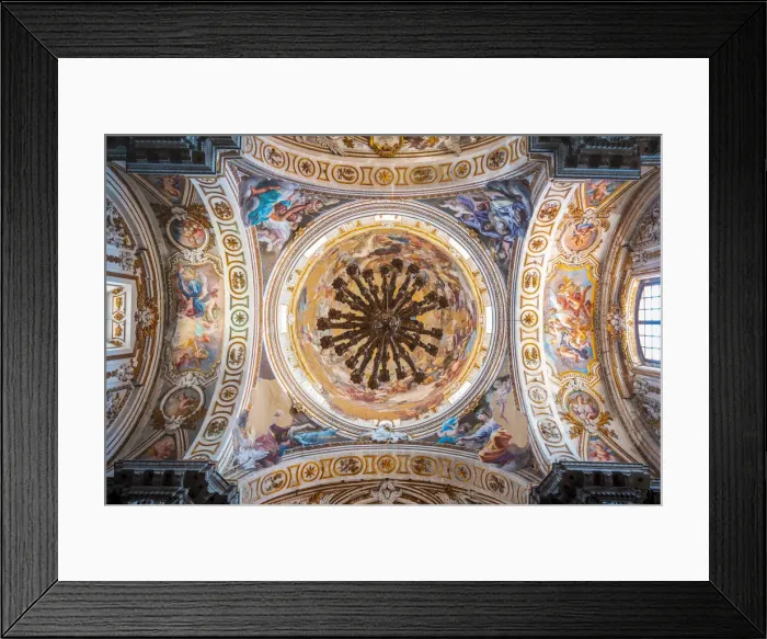 Framed Print : Palermo, Sicily, Italy. Frescos in Santa Caterina church Framed Print : Palermo, Sicily, Italy. Frescos in Santa Caterina church