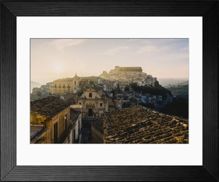 Framed Print : Ragusa Ibla, Ragusa, Sicily, Italy Framed Print : Ragusa Ibla, Ragusa, Sicily, Italy