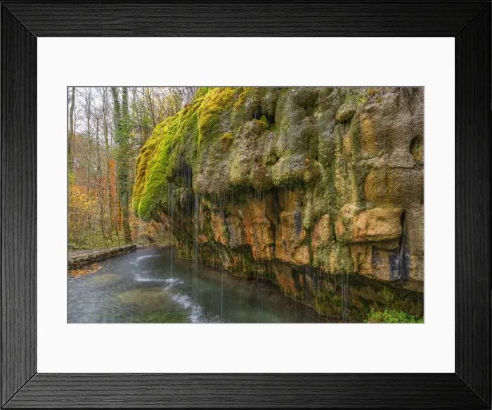 Framed Print : Kallektuffquell, Consdorf, Mullerthal, Canton Echternach, Luxembourg Framed Print : Kallektuffquell, Consdorf, Mullerthal, Canton Echternach, Luxembourg