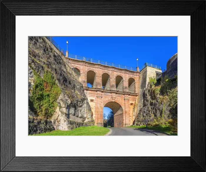 Framed Print : Schlossbrucke at Luxembourg Framed Print : Schlossbrucke at Luxembourg