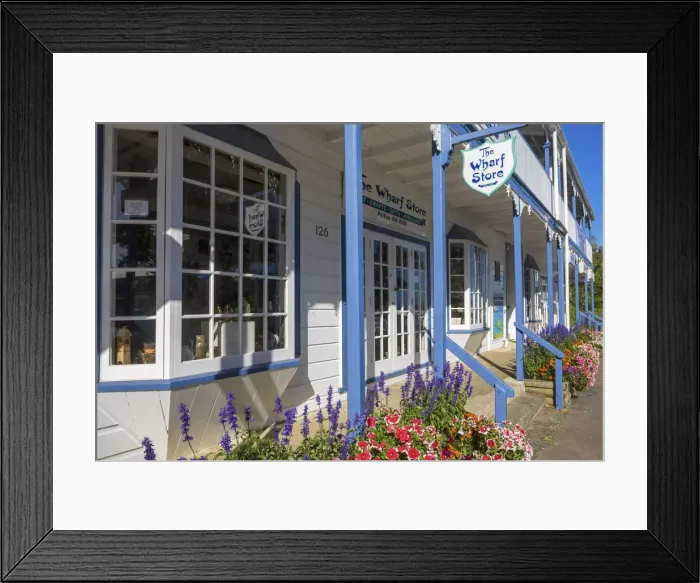 Framed Print : New Zealand, North Island, Mangonui village