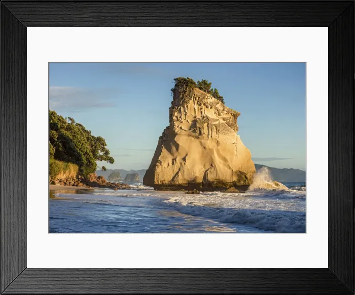 Framed Print : New Zealand, North Island, Cathedrale Cove Marine Reserve Framed Print : New Zealand, North Island, Cathedrale Cove Marine Reserve