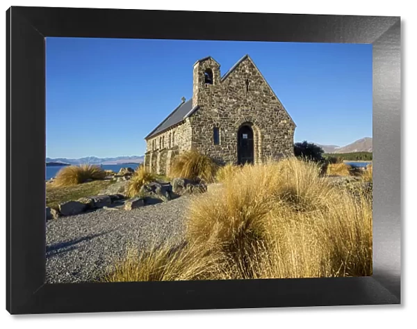 New Zealand, South Island, Lake Tekapo, Church of the Good Shepherd