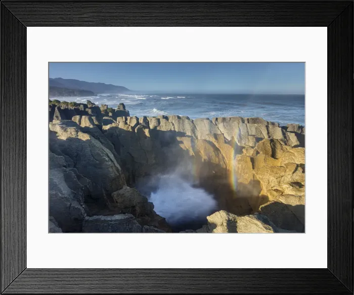 Framed Print : New Zealand, South Island, Paparoa National Park, Pancake Rocks Framed Print : New Zealand, South Island, Paparoa National Park, Pancake Rocks