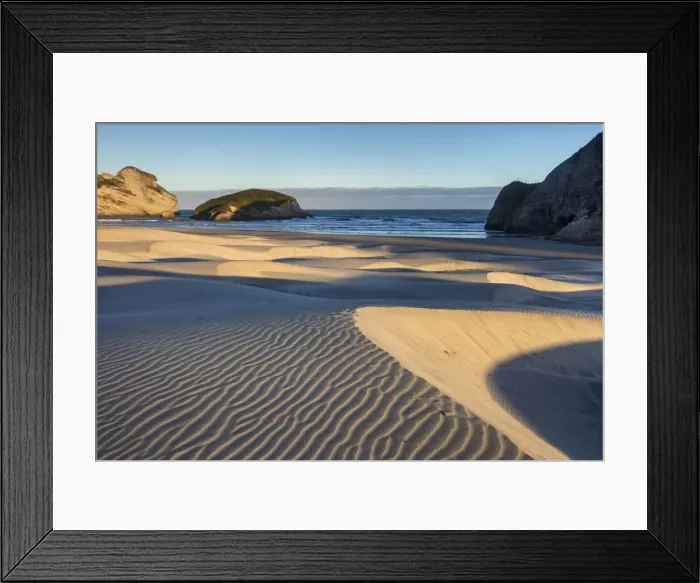 Framed Print : New Zealand, South Island, Wharariki Beach Framed Print : New Zealand, South Island, Wharariki Beach
