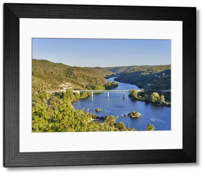 Framed Print : The Tagus river, dividing the regions of Alentejo and Beira Baixa Framed Print : The Tagus river, dividing the regions of Alentejo and Beira Baixa
