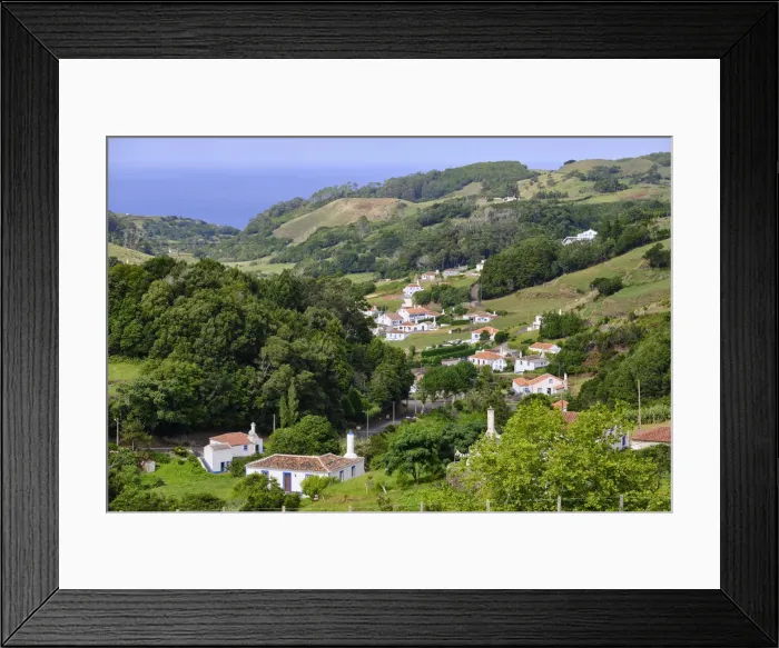 Framed Print : Santa Barbara parish. Santa Maria island, Azores. Portugal Framed Print : Santa Barbara parish. Santa Maria island, Azores. Portugal