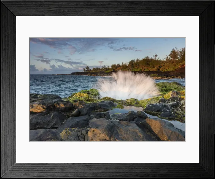 Framed Print : French Overseas Territory, La Reunion, Indian Ocean, Vincendo lava coast, sunrise Framed Print : French Overseas Territory, La Reunion, Indian Ocean, Vincendo lava coast, sunrise