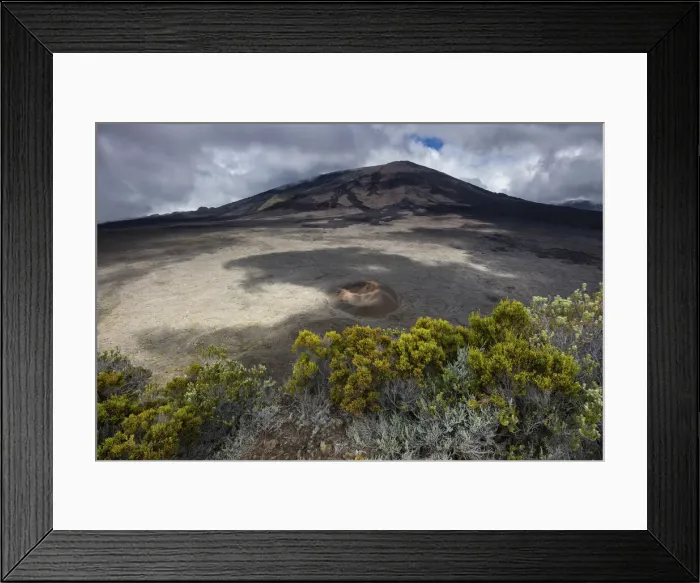 Framed Print : French Overseas Territory, La Reunion, Piton de la Fournaise volcano Framed Print : French Overseas Territory, La Reunion, Piton de la Fournaise volcano