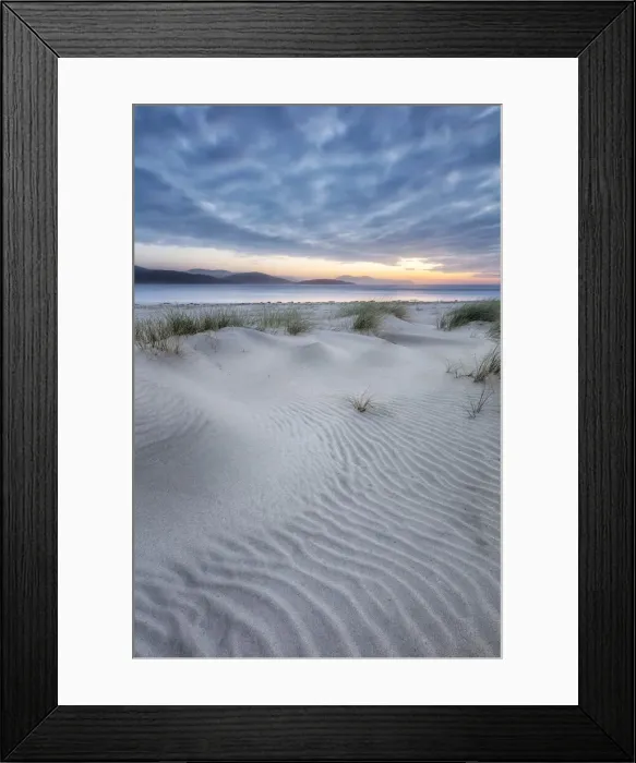 Framed Print : Luskentyre beach at sunset, Isle of Harris, Outer Hebrides, Scotland, UK Framed Print : Luskentyre beach at sunset, Isle of Harris, Outer Hebrides, Scotland, UK
