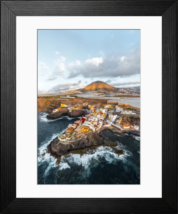 Framed Print : Galdar, Gran Canaria, Canary Islands, Spain Framed Print : Galdar, Gran Canaria, Canary Islands, Spain