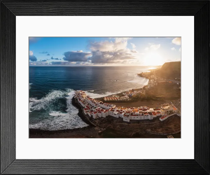 Framed Print : El Roque, Gran Canaria, Canary Islands, Spain