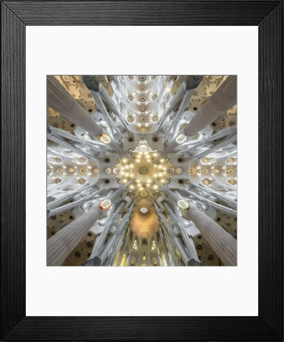 Framed Print : Interior of Sagrada Familia, Barcelona, Catalonia, Spain Framed Print : Interior of Sagrada Familia, Barcelona, Catalonia, Spain