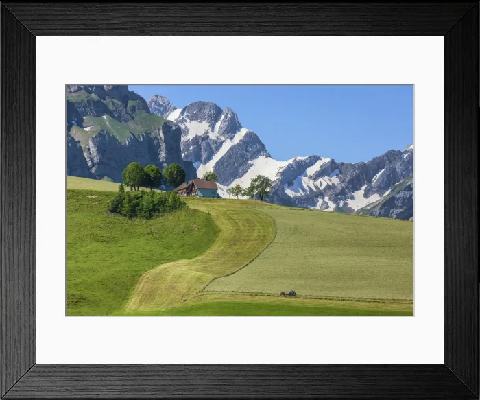 Framed Print : Switzerland, Canton Appenzell, Brülisau, Appenzell house Framed Print : Switzerland, Canton Appenzell, Brülisau, Appenzell house