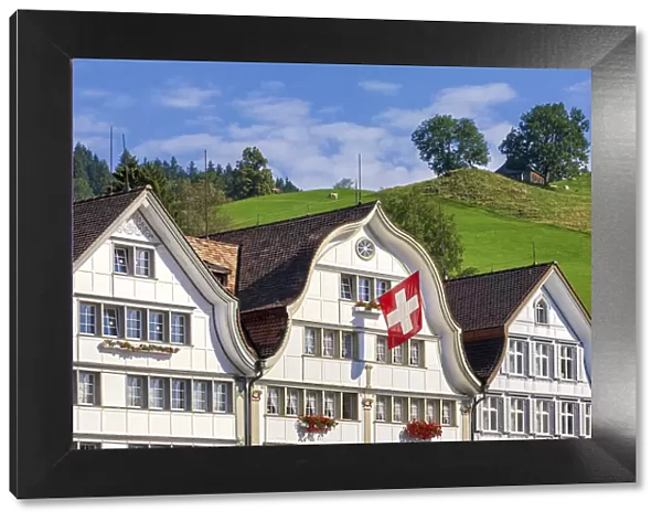Switzerland, Canton Appenzell, Gais village