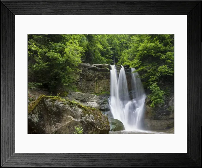 Framed Print : Switzerland, Canton Appenzell, Haochfall waterfall Framed Print : Switzerland, Canton Appenzell, Haochfall waterfall