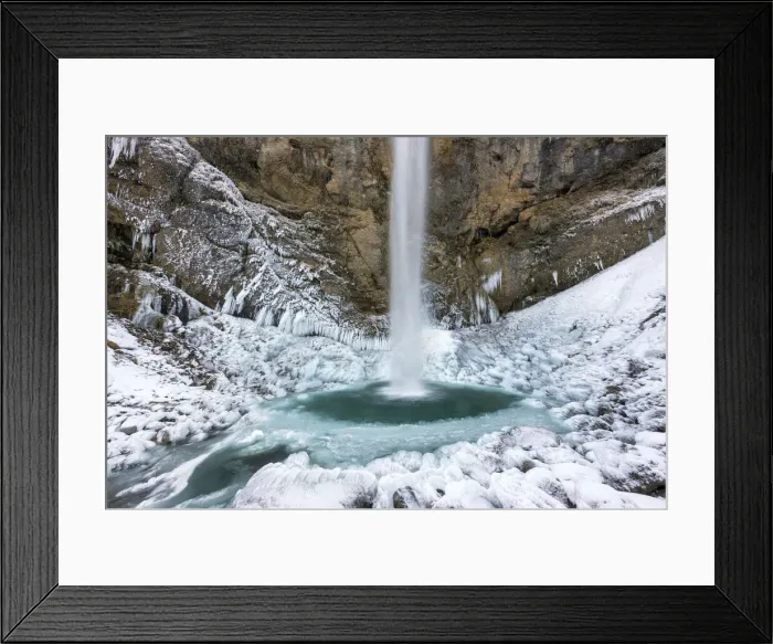 Framed Print : Switzerland, Canton Appenzell, Leuenfall waterfall Framed Print : Switzerland, Canton Appenzell, Leuenfall waterfall