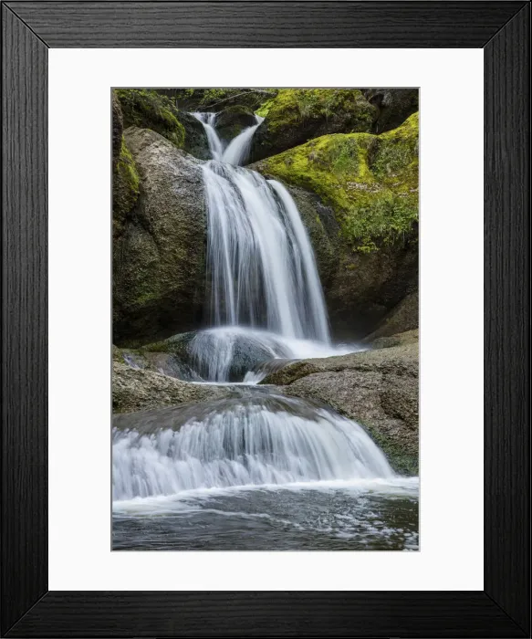 Framed Print : Switzerland, Canton Appenzell, Rotbach waterfall Framed Print : Switzerland, Canton Appenzell, Rotbach waterfall