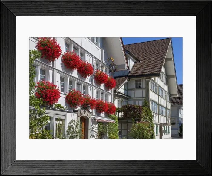 Framed Print : Switzerland, Canton Appenzell, Stein village Framed Print : Switzerland, Canton Appenzell, Stein village