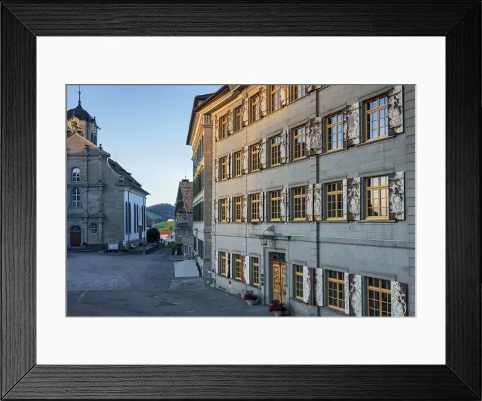 Framed Print : Switzerland, Canton Appenzell, Trogen village Framed Print : Switzerland, Canton Appenzell, Trogen village