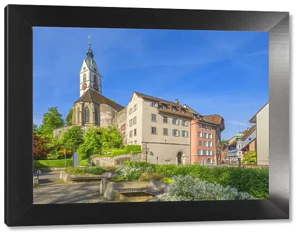 Church of Laufenburg, Canton Aargau, Switzerland