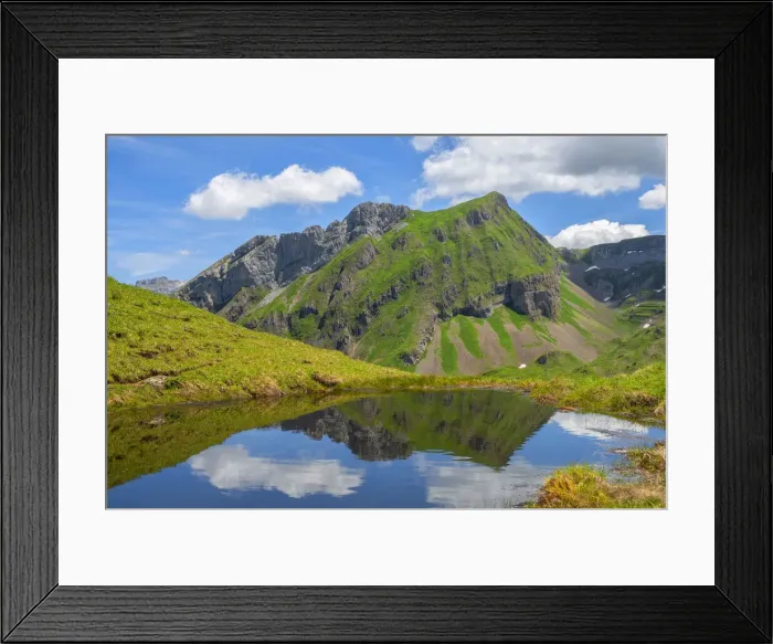 Framed Print : View at Hundstock, Riemenstalden, Glarner Alps, Canton Schwyz, Switzerland Framed Print : View at Hundstock, Riemenstalden, Glarner Alps, Canton Schwyz, Switzerland