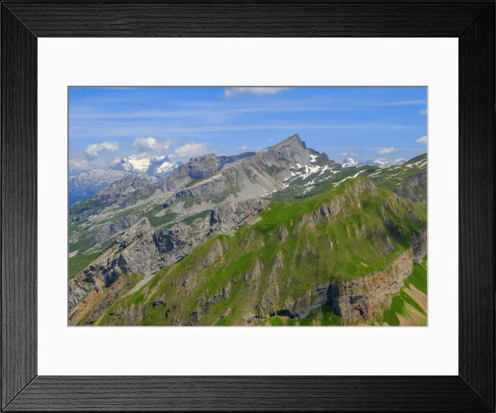 Framed Print : View at Chaiserstock, Glarner Alps, Riemenstalden, Canton Schwyz, Switzerland Framed Print : View at Chaiserstock, Glarner Alps, Riemenstalden, Canton Schwyz, Switzerland