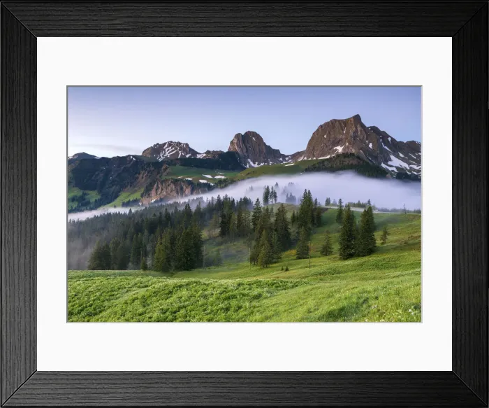 Framed Print : Switzerland, Berner Oberland, Gurnigel Framed Print : Switzerland, Berner Oberland, Gurnigel