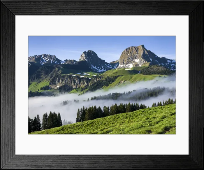 Framed Print : Switzerland, Berner Oberland, Gurnigel Framed Print : Switzerland, Berner Oberland, Gurnigel