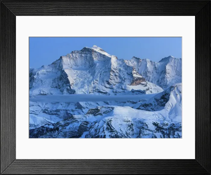 Framed Print : Switzerland, Berner Oberland, Jungfrau mountain Framed Print : Switzerland, Berner Oberland, Jungfrau mountain