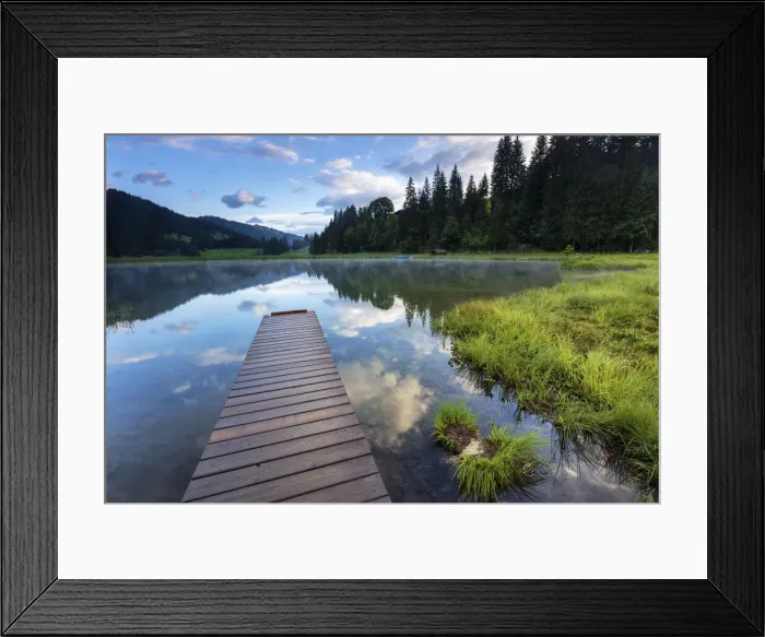 Framed Print : Switzerland, Berner Oberland, Lake Lauenen Framed Print : Switzerland, Berner Oberland, Lake Lauenen