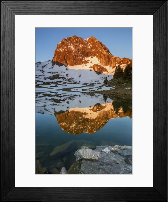 Framed Print : Switzerland, Berner Oberland, Alp Obernunene, Gantrisch mountain Framed Print : Switzerland, Berner Oberland, Alp Obernunene, Gantrisch mountain