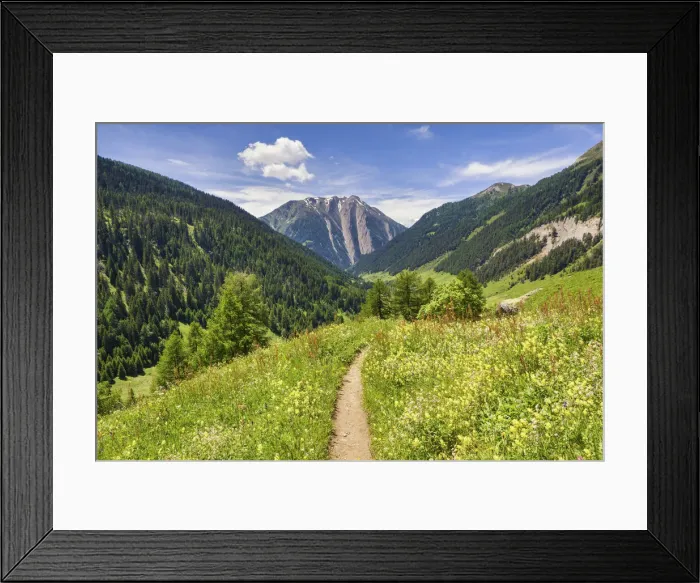 Framed Print : Switzerland, Canton of Valais, Binntal Framed Print : Switzerland, Canton of Valais, Binntal