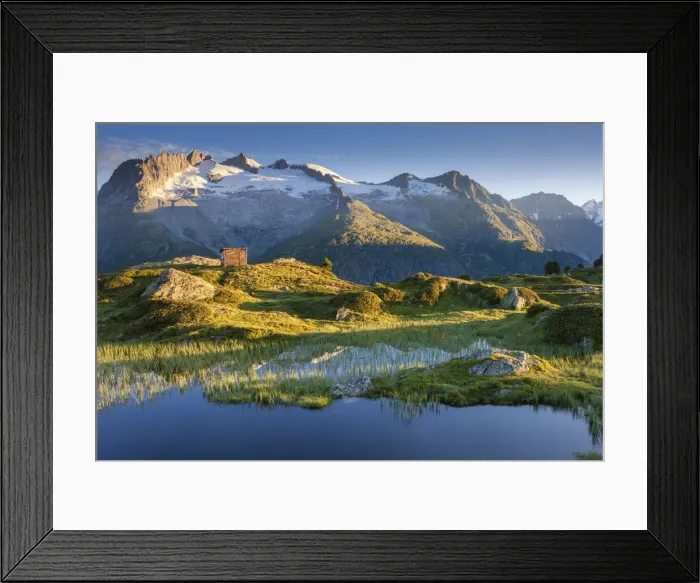 Framed Print : Switzerland, Canton of Valais, Alp Moosfluh, near Aletsch glacier Framed Print : Switzerland, Canton of Valais, Alp Moosfluh, near Aletsch glacier