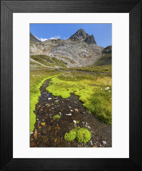 Framed Print : Switzerland, Canton of Valais, Val Ferret valley Framed Print : Switzerland, Canton of Valais, Val Ferret valley