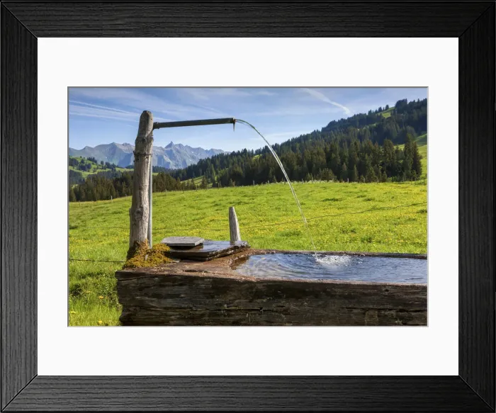 Framed Print : Switzerland, Canton of Vaud, Col des Mosses pass