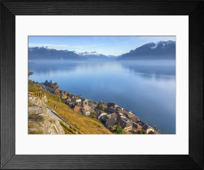 Framed Print : Switzerland, Canton of Vaud, Lake Geneva, Lavaux UNESCO world heritage site Framed Print : Switzerland, Canton of Vaud, Lake Geneva, Lavaux UNESCO world heritage site