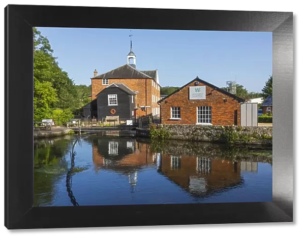 England, Hampshire, Whitchurch, The Historic Whitchurch Silk Mill