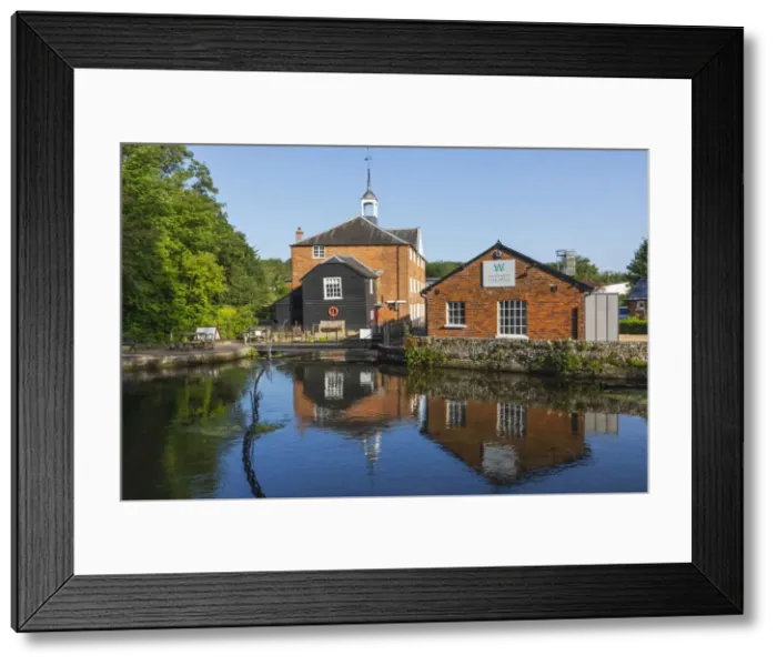 Framed Print : England, Hampshire, Whitchurch, The Historic Whitchurch Silk Mill Framed Print : England, Hampshire, Whitchurch, The Historic Whitchurch Silk Mill
