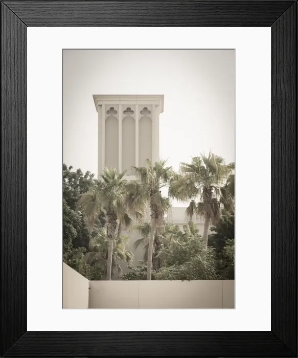 Framed Print : Wind tower, Bur Dubai, Dubai, United Arab Emirates Framed Print : Wind tower, Bur Dubai, Dubai, United Arab Emirates