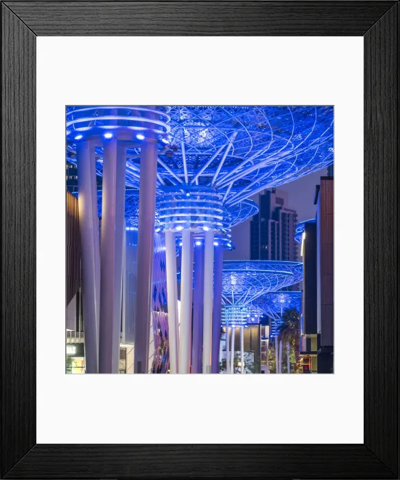 Framed Print : Blue Water Island, Dubai, United Arab Emirates Framed Print : Blue Water Island, Dubai, United Arab Emirates