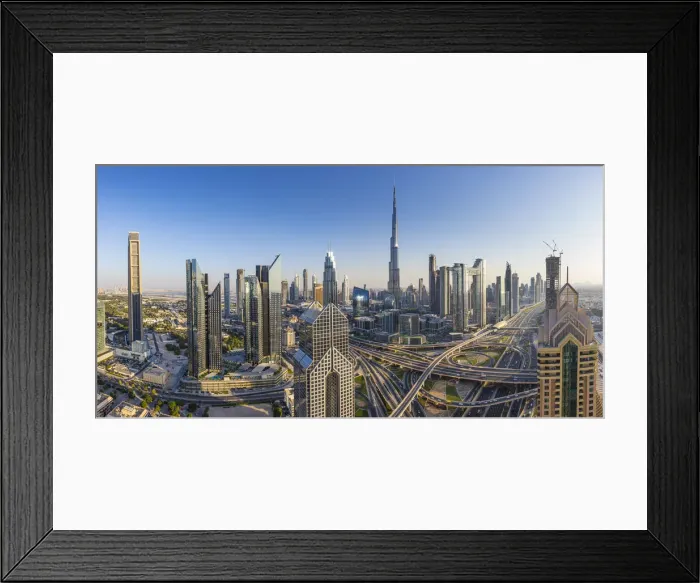 Framed Print : Burj Khalifa & Sheikh Zayad Road, Downtown, Dubai, United Arab Emirates Framed Print : Burj Khalifa & Sheikh Zayad Road, Downtown, Dubai, United Arab Emirates