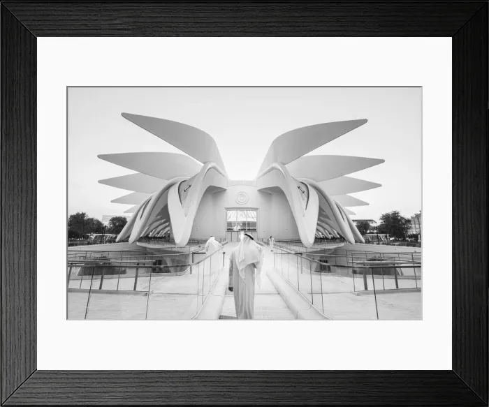 Framed Print : UAE Pavilion by Santiago Calatrava, Expo 2020, Dubai, United Arab Emirates Framed Print : UAE Pavilion by Santiago Calatrava, Expo 2020, Dubai, United Arab Emirates