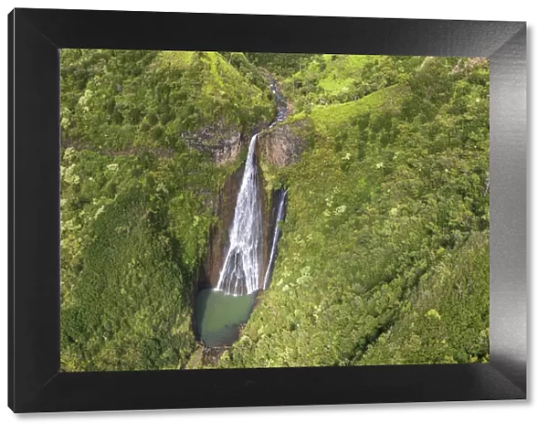 USA, Hawaii, Kauai, Manawaiopuna Falls, film location Jurassic Park