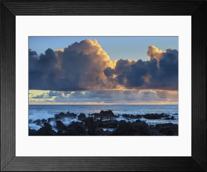 Framed Print : USA, Hawaii, Big Island, Hamakua Coast, Laupahoehoe Point Framed Print : USA, Hawaii, Big Island, Hamakua Coast, Laupahoehoe Point
