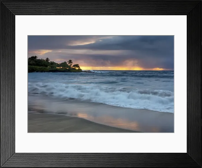 Framed Print : USA, Hawaii, Maui, Hamoa Beach Framed Print : USA, Hawaii, Maui, Hamoa Beach