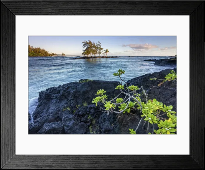 Framed Print : USA, Hawaii, Big Island, Keaukaha Beach Framed Print : USA, Hawaii, Big Island, Keaukaha Beach